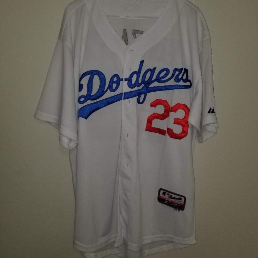 Adrian Gonzalez Authentic Dodger jersey